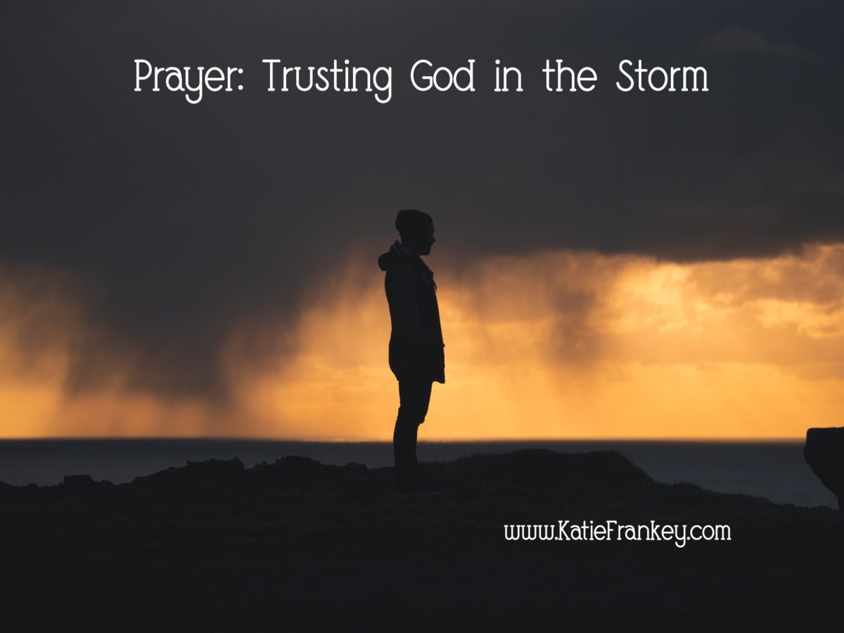 Prayer in Trusting God in the Face of Fear